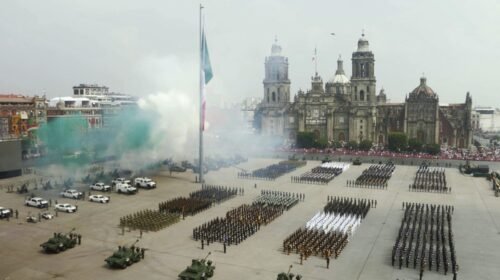 CIUDAD DE MÉXICO, 16SEPTIEMBRE2024.- Personal militar se preparo desde tempranas horas para participar en el desfile cívico militar conmemorativo del 214 Aniversario de la Independencia en México. FOTO: GOBIERNO DE LA CIUDAD DE MÉXICO/CUARTOSCURO.COM