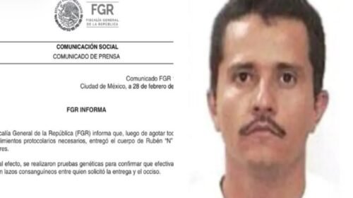 el mencho entrega cuerpo cjng