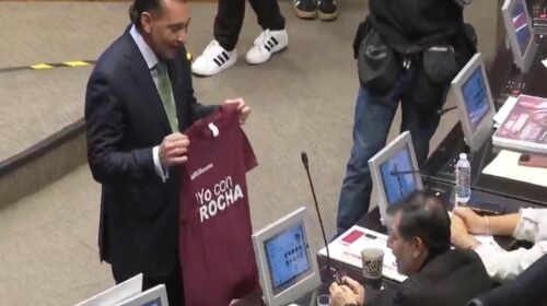 fernandez noroña senado caso rocha moya video