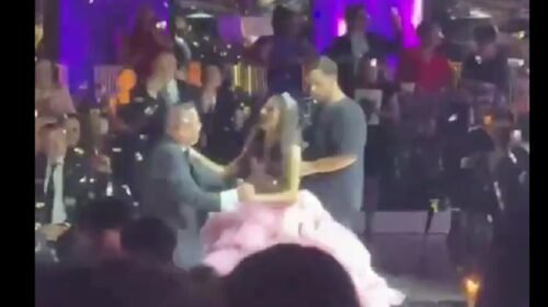 fiesta xv anos secretaria finanzas hija flanklin