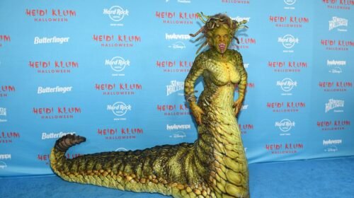 heidi klum disfraz halloween espectaculos