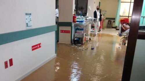 hospital inundaciones oaxaca tormenta tropila alberto