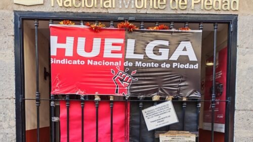 huelga monte piedad