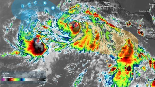huracan barbara clima mexico tormenta tropical cosme lluvias