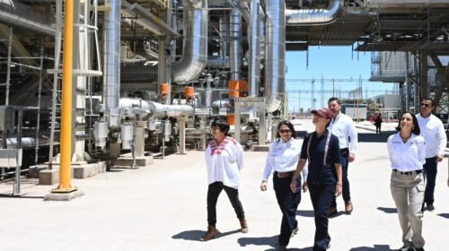 inauguracion ´lanta energia mexicali claudia sheinbaum cfe
