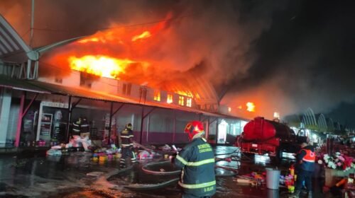 incendio central abastos venta flores nave