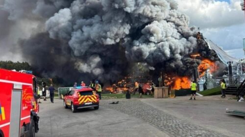 incendio escenario principal tomorrowland belgica festival musica electronica