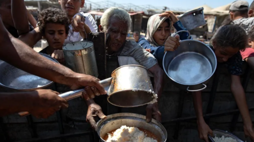 inseguridad alimentaria catastrófica por el hambre. EFEEPAHaitham Imad
