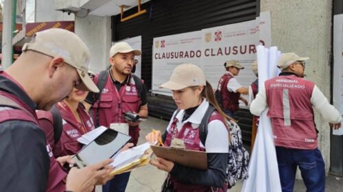 invea plaza izazaga sellos clausura comerciantes