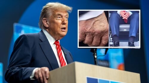 President Donald Trump participates in a press conference, Wednesday, June 25, 2025, during the 2025 NATO Summit at the World Forum in The Hague, Netherlands. (Official White House Photo by Daniel Torok)