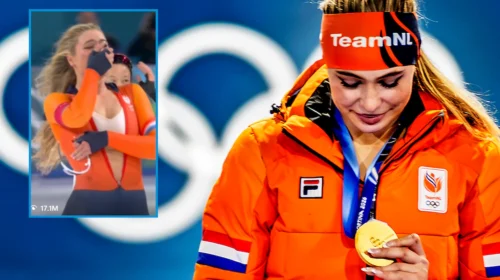 jutta-leerdam-bewondert-haar-gouden-medaille-na-een-magistrale-race