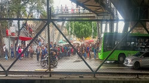 linea 8 metro sin servicio transporte publica lluvias afectaciones