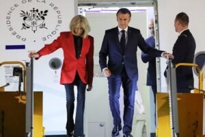 macron video chachetada esposa