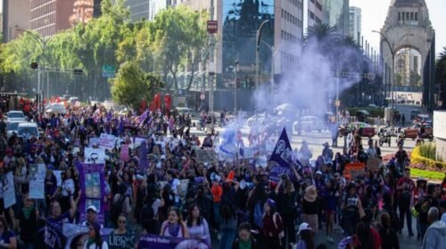 marcha 8M cdmx saldo blanco clara brugada