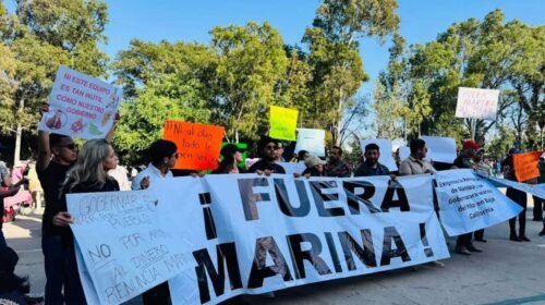 marina del pilar tijuana protestas bc