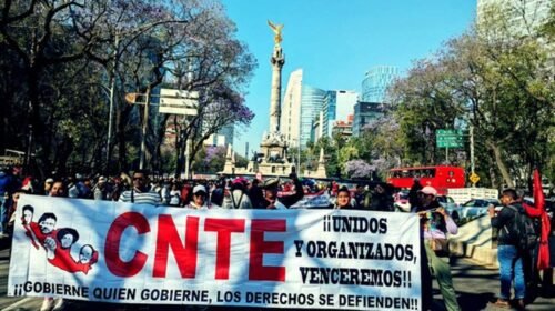mega marcha cnte maestros 15 de mayo bloqueos