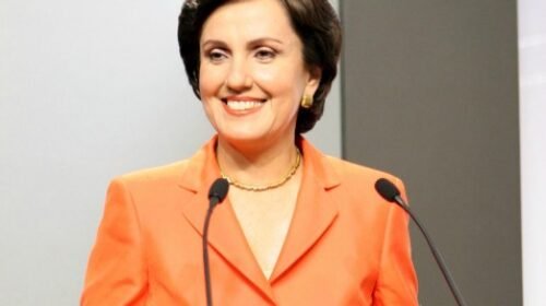 MEXICO, D.F., 06JUNIO2006.- Patricia Mercado, candidata a la presidencia de la Republica por el Partido Alternativa,  durante el segundo debate entre los presidenciable, en el World Trade Center.
FOTO: IFE-CUARTOSCURO.COM