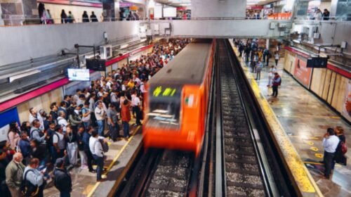 metro cdmx calor altas temperaturas