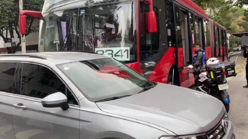 metrobus choque linea 2