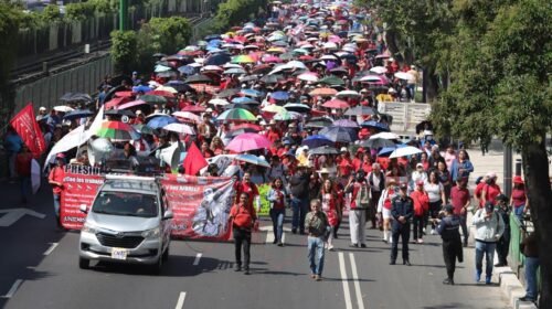 movilizaciones cnte paro cdmx afectaciones viales