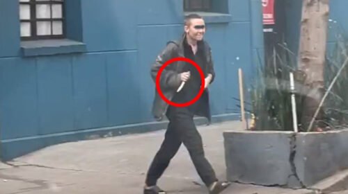 mujer ataques piedras cuchillos condesa