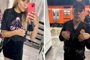 mujer policia metro trans video virales seccion mujeres