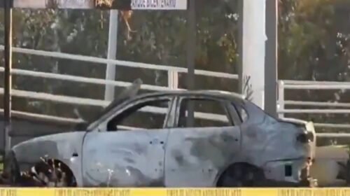 narcotrafico violencia puebla parque centenario vehiculo incendio