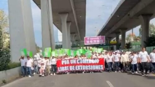 naucalpan manifestacion bloqueo comerciantes