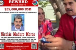 nicolas maduro dea cartel recompensa cartel de los soles reloj rolex video virales