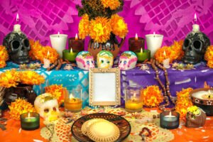 ofrendas dia de muertos mexico celebracion altar
