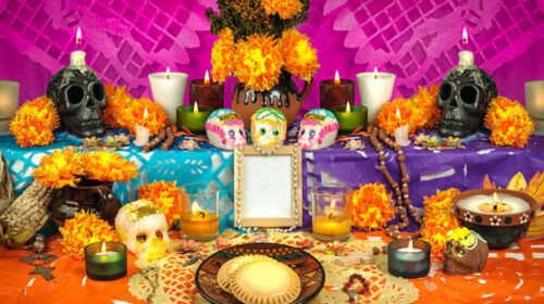 ofrendas dia de muertos mexico celebracion altar