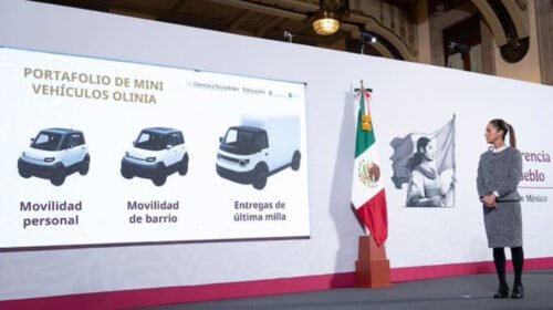 olinia carros electricos mexicanos claudia sheinbaum presentacion