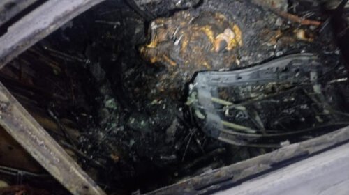 paseo de la reforma choque calcinado incendio auto