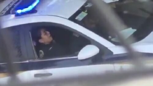 policias actos sexuales patrulla video virales ssc