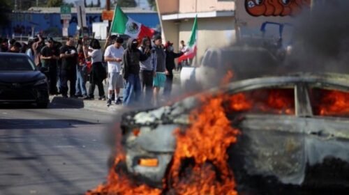 protestas los angeles redadas migracion mexicanos
