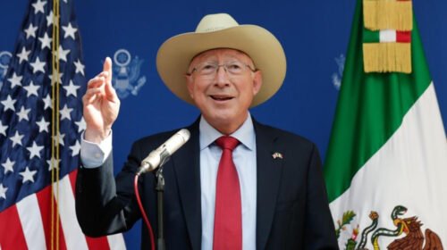 relaciones diplomaticas mebajada estados unidos mexico claudia sheinbaum ken salazar