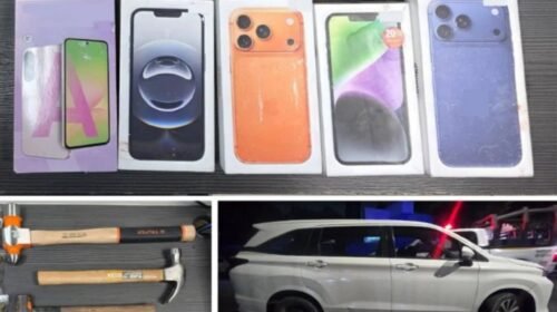 robo plaza patriotismo detenido telefonos celulares