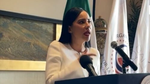 sandra cuevas conferencia prensa partido politico conferencia prensa