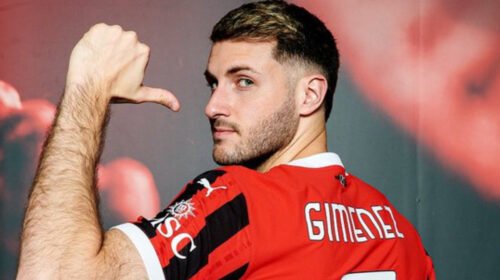 santi gimenez debut ac milan italia liga