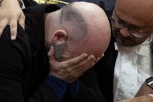 Sentenza in Corte di Appello per il processo che vede imputato  Francesco Bidognetti ed il suo avvocato Michele Santonastaso di minacce al giornalista  Roberto Saviano— Roma—Italia — Lunedì14 Luglio 2025 - Cronaca - (foto di Cecilia Fabiano/ LaPresse) 

The Court of Appeal has issued a ruling in the trial against Francesco Bidognetti and his lawyer Michele Santonastaso for threatening journalist Roberto Saviano. — Rome—Italy — Monday  , July 14, 2025 - News - (photo by Cecilia Fabiano/LaPresse)