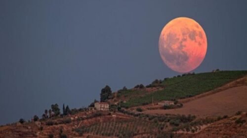 super luna octubre luna cosecha eventos astronomicos