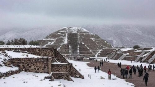 teotihuacan granizada lluvia edomex