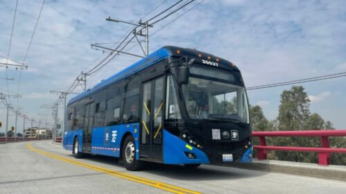 trolebus claudia sehinbaum supervision obra