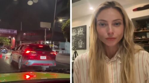 vanesa hupenkotten viaducto incidente transito inseguridad cdmx