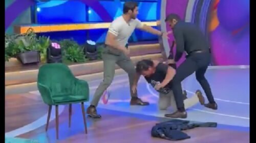 venga la alegria pelea el patron luchados polemica agresion