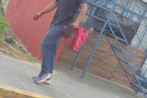veracruz decapitado cabeza humana calles