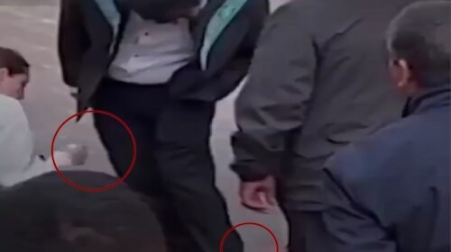 video ministro hugo aguilar scjn limpian sus zapatos