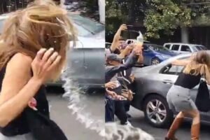 video viral lady racista