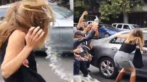 video viral lady racista