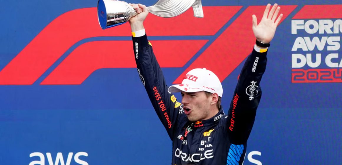 Max Verstappen logra su sexta victoria en la temporada de Fórmula 1; “Checo” Pérez abandona carrera